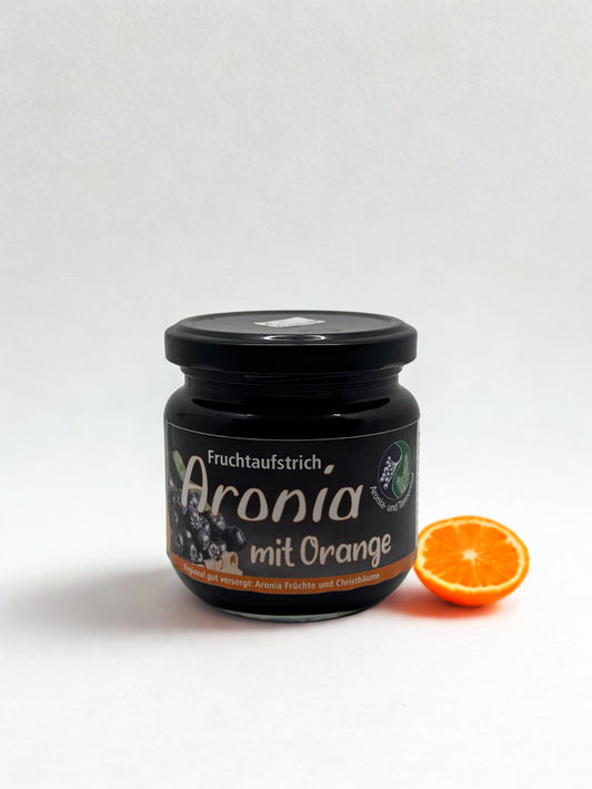 Aronia Fruchtaufstrich mit Orangen🍊