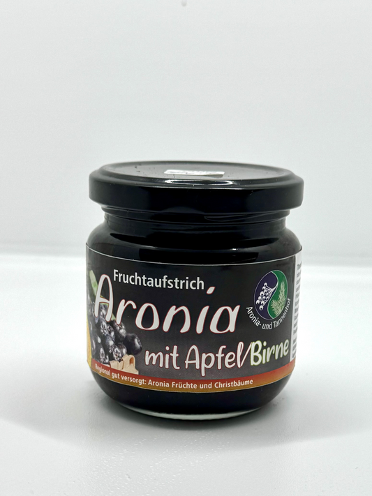 Aronia Fruchtaufstrich mit Apfel & Birne🍎🍐